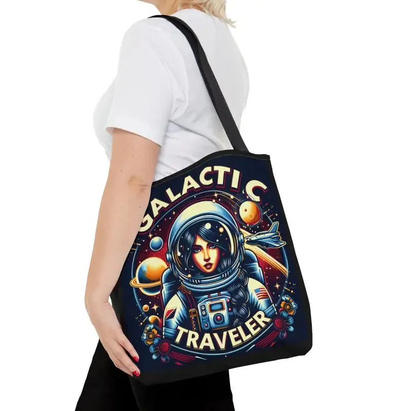 Galactic Traveler Aop Tote Bag Elevates Every Look