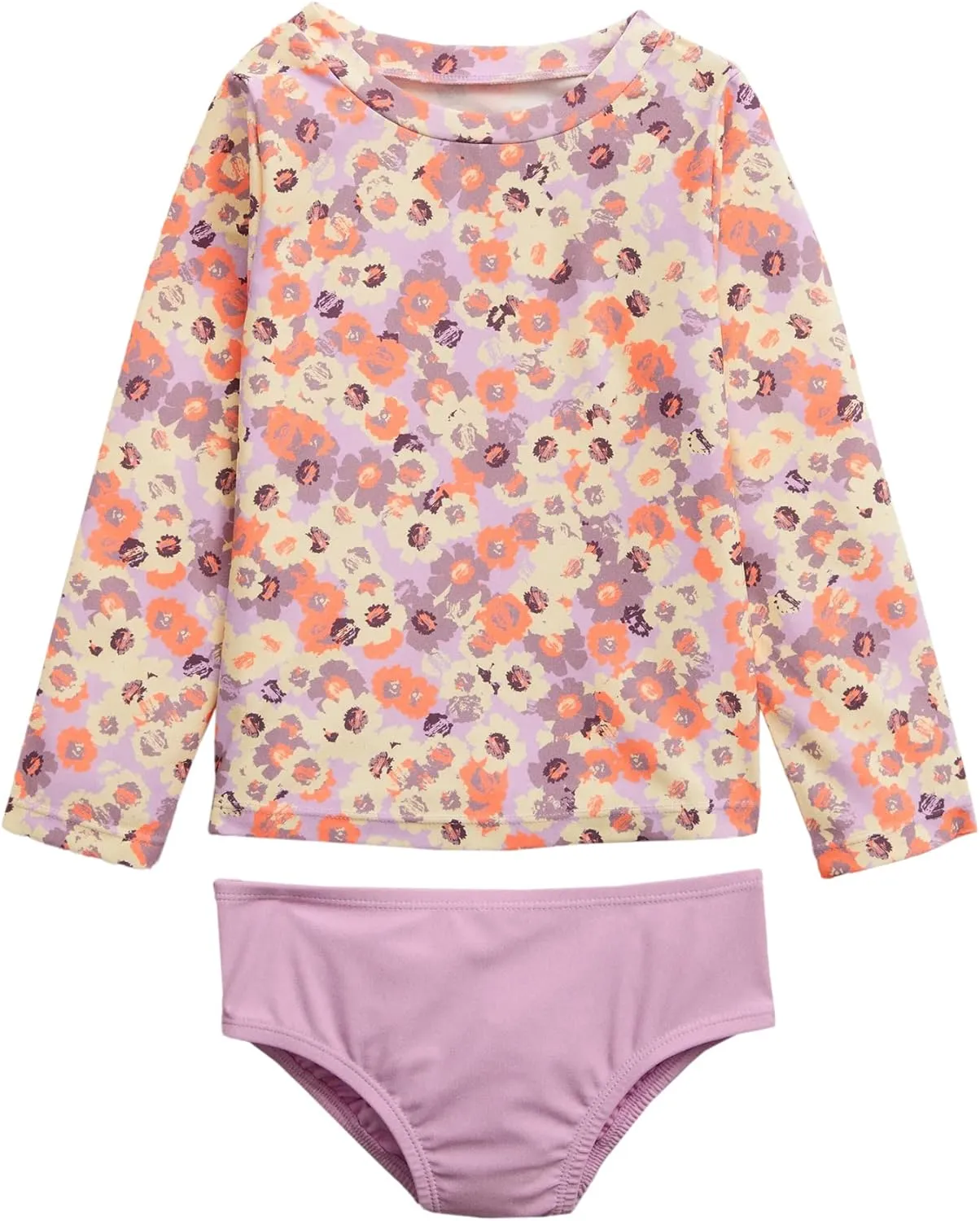 GAP Girls' Rashguard Swim Two Piece Set