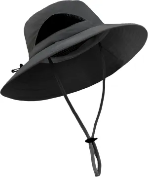 GearTOP Sun Hat Men UPF 50  Wide Brim Hats for Women Fishing Hat with Neck Flap Sun Hats Men for Beach, Hiking & Gardening