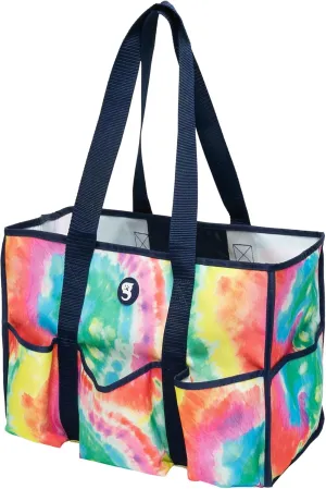 geckobrands 8 Pocket Tote - Utility Travel Swimming Pool Tote Duffle Bag for Gym, Shopping, and Everyday Use