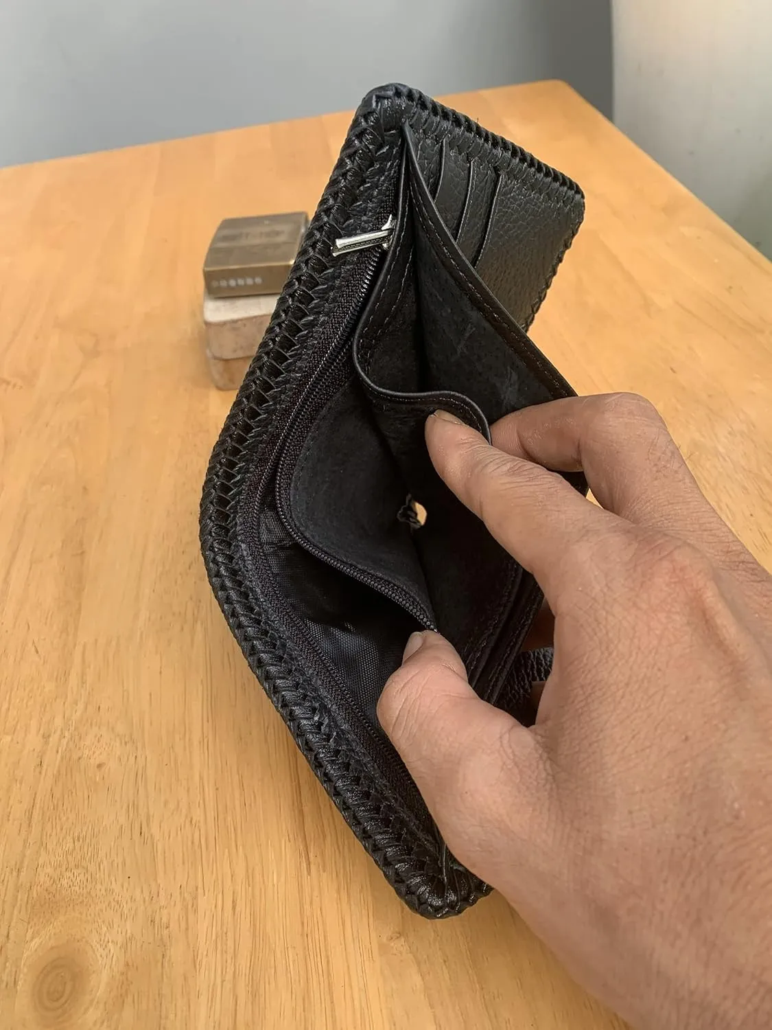 Genuine crocodile leather wallets men alligator leather Wallets for Mens skin mens alligator wallets skin wallet for men (Origin Natural)