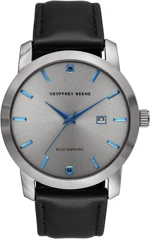 Geoffrey Beene Mens Watches Quartz Analog Wrist Watch for Men with Date Dress Watch Elegant Gift for Men