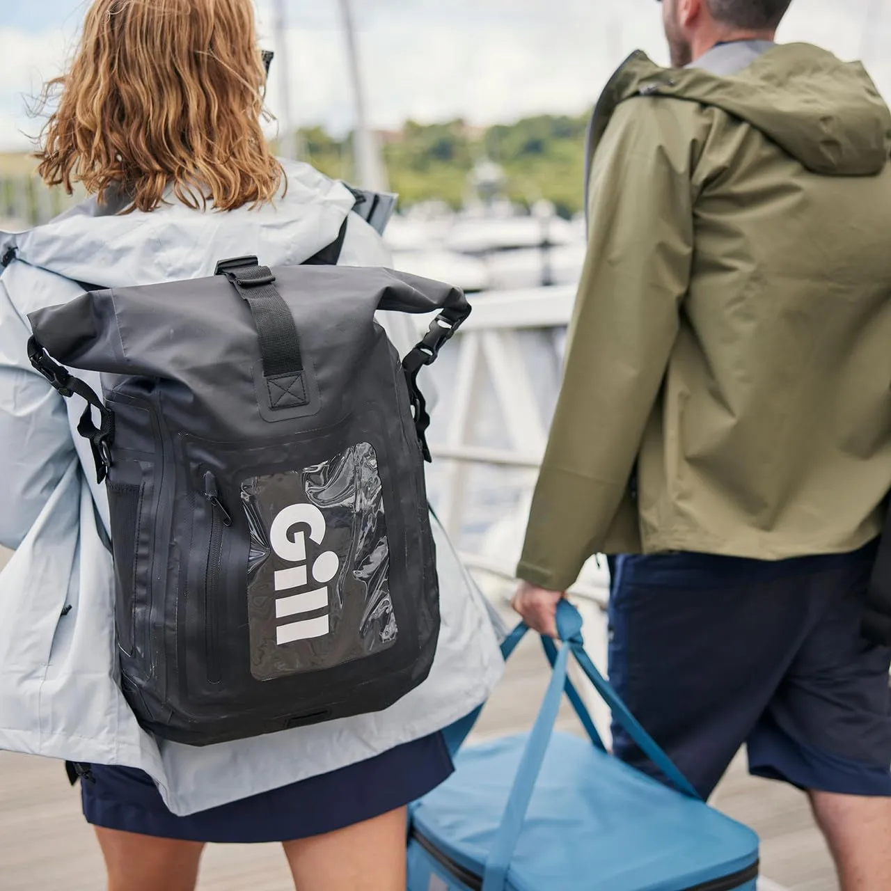 Gill Voyager Back Pack - Waterproof & Puncture Resistant for Water Sport, Gym, Beach, Boating, Travel, Camping
