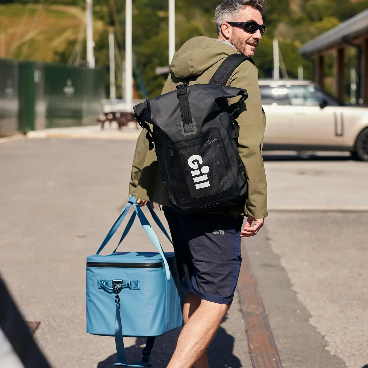 Gill Voyager Back Pack - Waterproof & Puncture Resistant for Water Sport, Gym, Beach, Boating, Travel, Camping