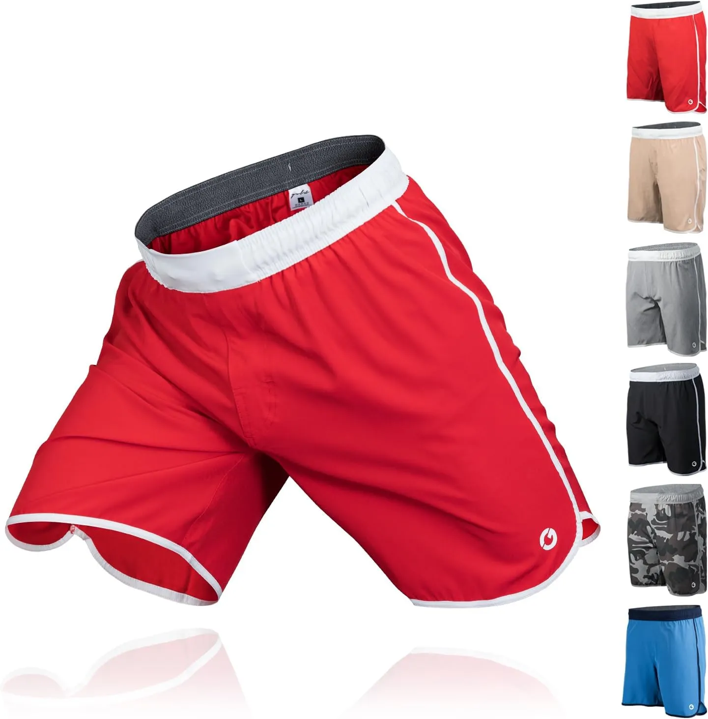 Gold BJJ Pacific Short - No-Gi Jiu Jitsu Fight Shorts
