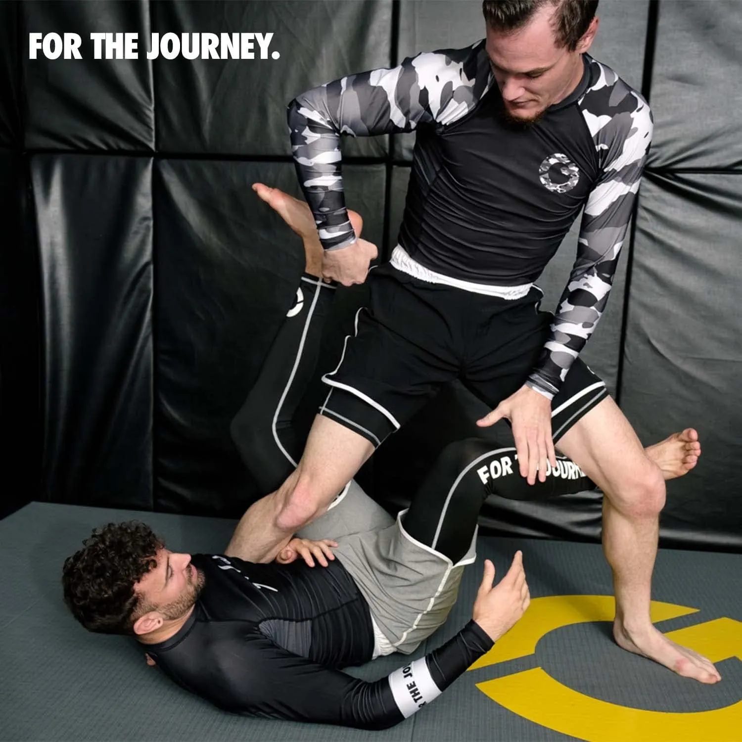 Gold BJJ Pacific Short - No-Gi Jiu Jitsu Fight Shorts