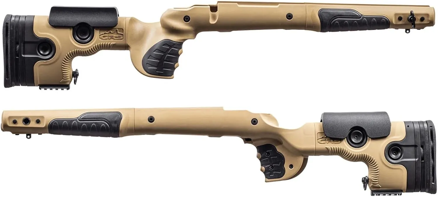 GRS Bifrost Adjustable and Lightweight Composite Rifle Stock. Rugged and Weatherproof. Compatible with (Select) Remington Models