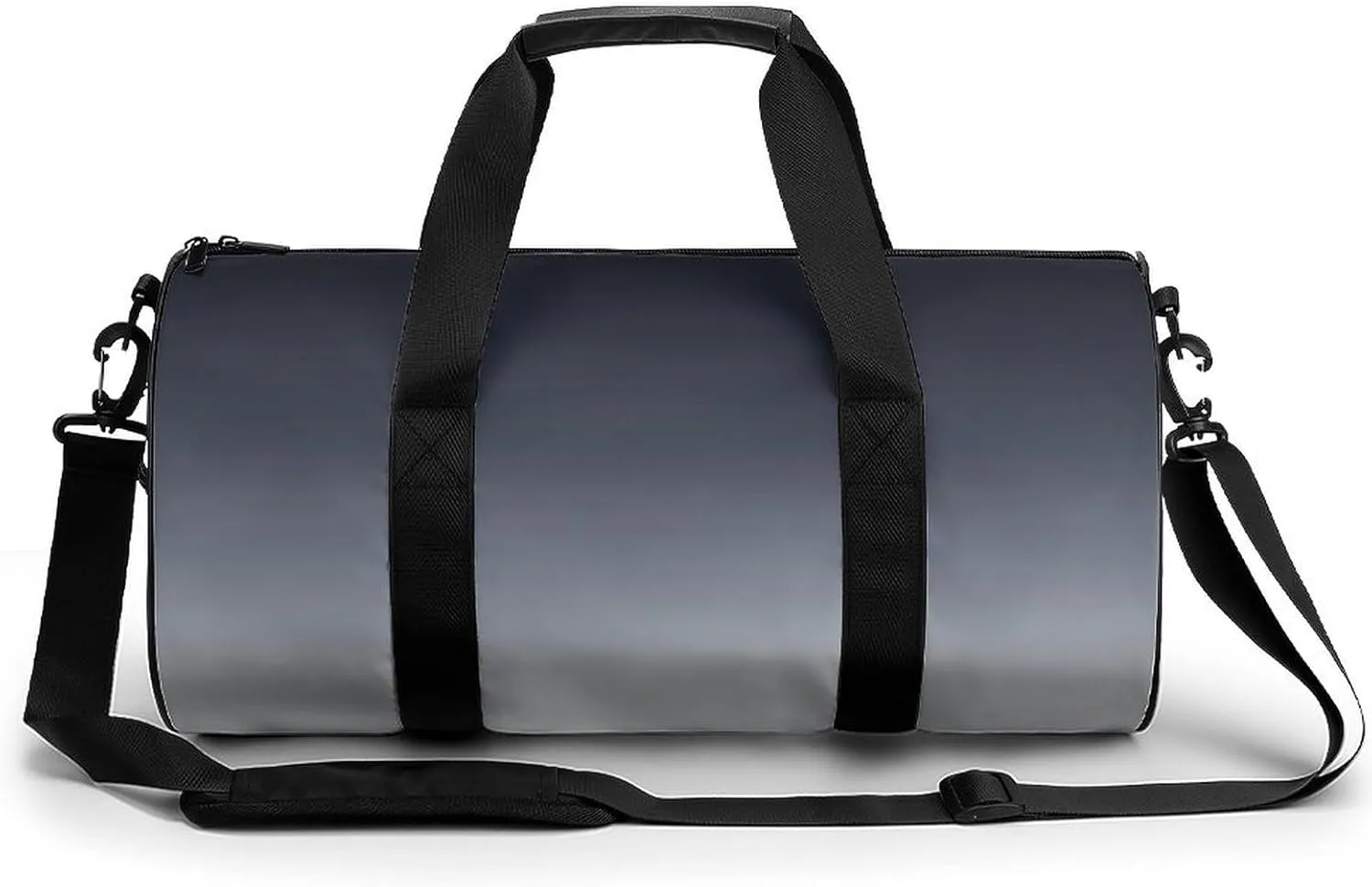 Gym Bag 17in for Men Women, Waterproof Foldable Sports Organizer, Durable Workout Travel Duffle Bag, Twilight Horizon Gradient-1355