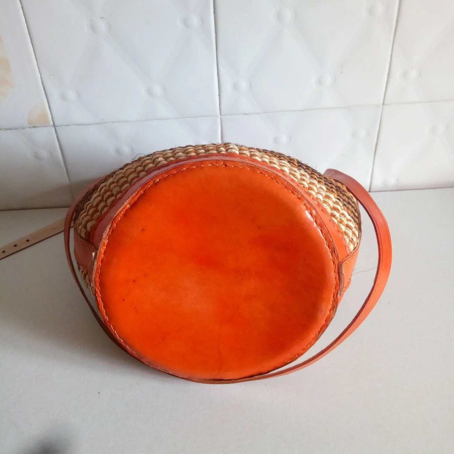 Handmade Woven Sisal Sling Bag - Boho Eco-Friendly Crossbody Bag | Sustainable Natural Fiber Purse | African Artisan Handcrafted Bag