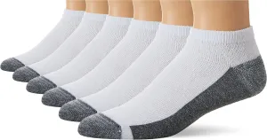 Hanes Men's Socks, Max Cushioned Low Cut Socks, 6 and 8-Pack