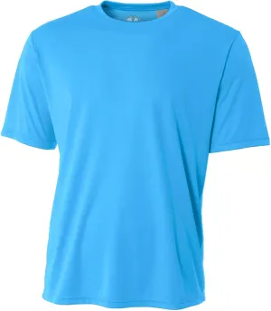 Hardcore Men's Short Sleeve Rash Guard Surf Shirt - Relaxed Fit Swimwear Designed for Combined Comfort and Performance
