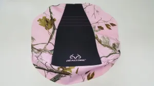HCC Racing seat cover compatible with Honda Rubicon Foreman 500 2001-2004 black gripper/Realtree AP Pink Realtree logo pink