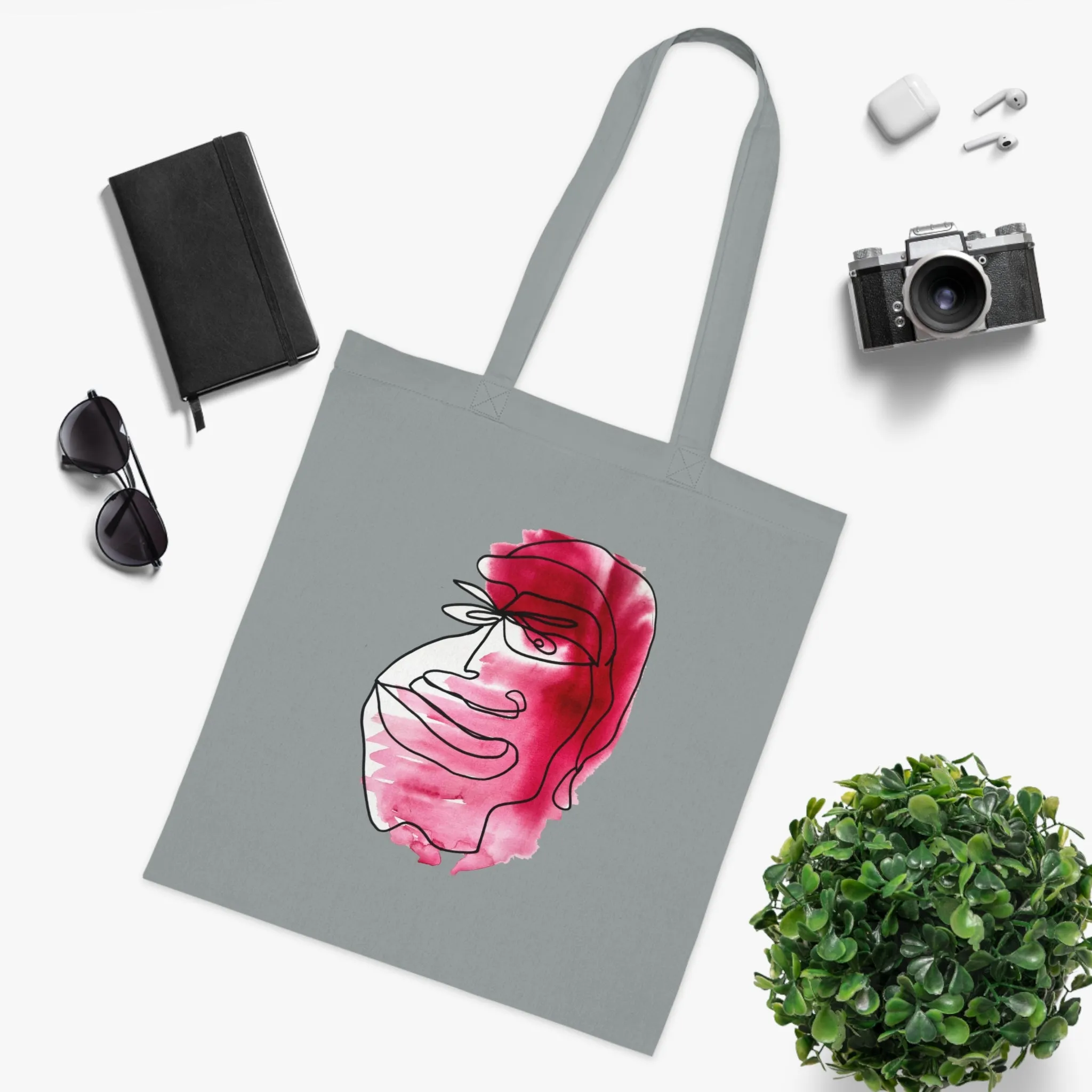 Heavy - Versatile 100% Cotton Tote: Vibrant Colors, Light & Practical