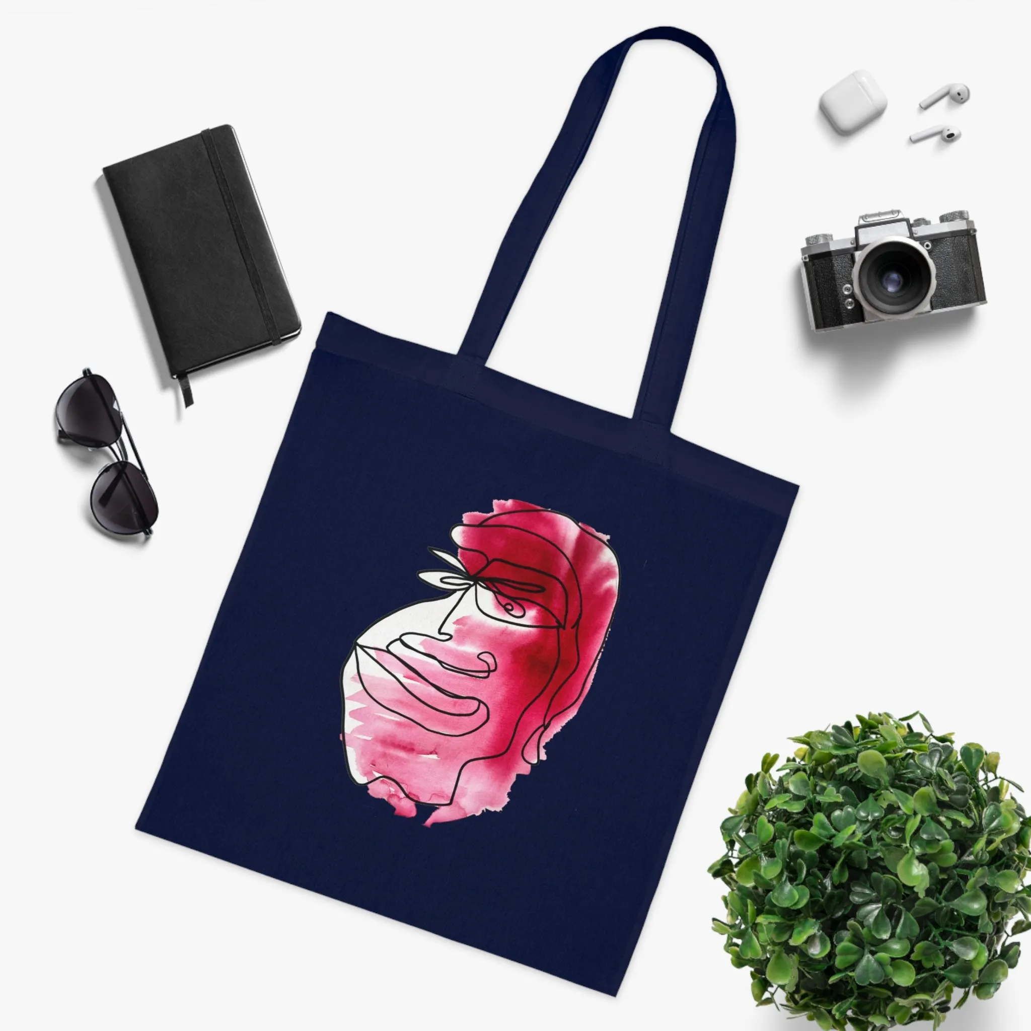 Heavy - Versatile 100% Cotton Tote: Vibrant Colors, Light & Practical