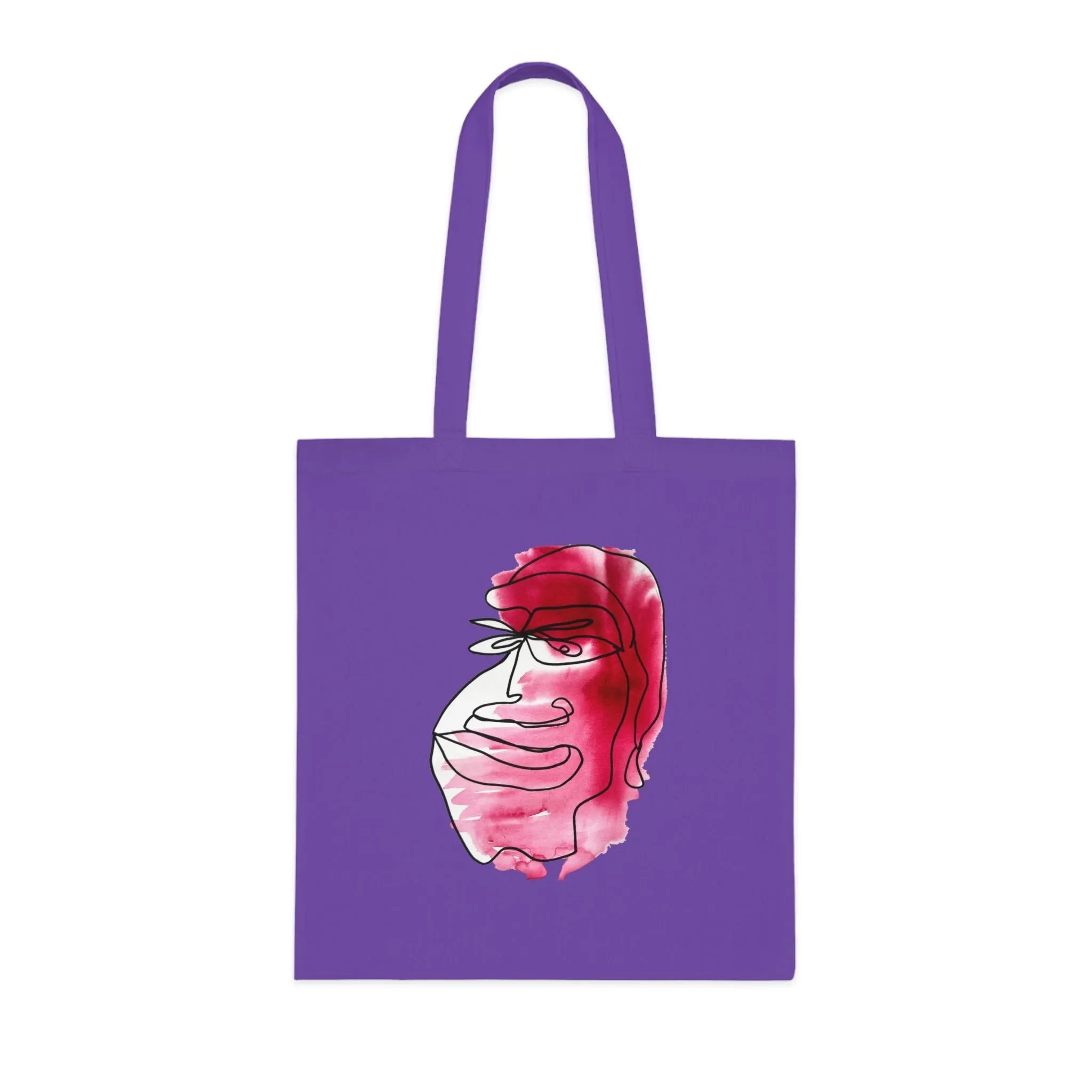 Heavy - Versatile 100% Cotton Tote: Vibrant Colors, Light & Practical