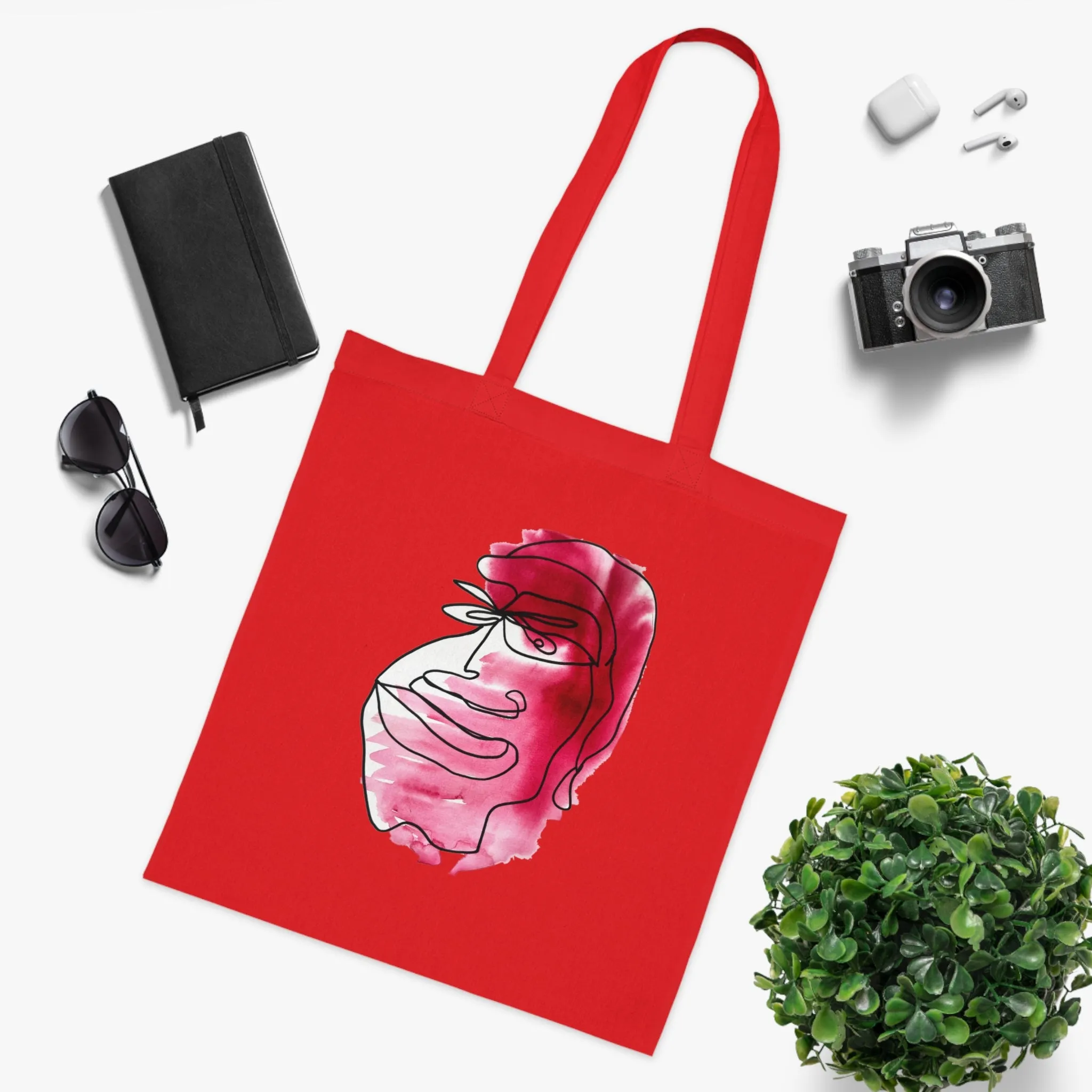 Heavy - Versatile 100% Cotton Tote: Vibrant Colors, Light & Practical