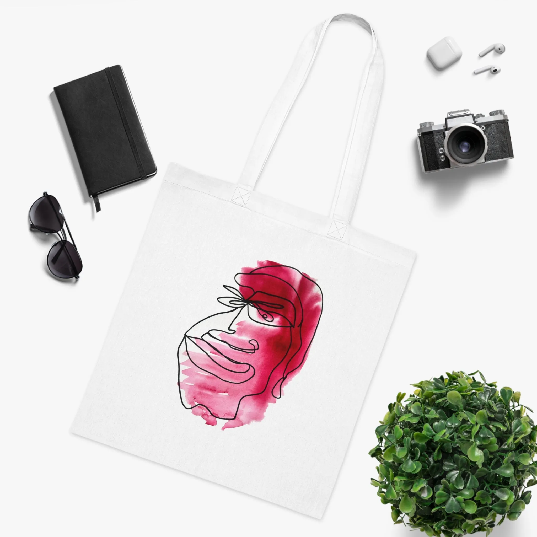 Heavy - Versatile 100% Cotton Tote: Vibrant Colors, Light & Practical
