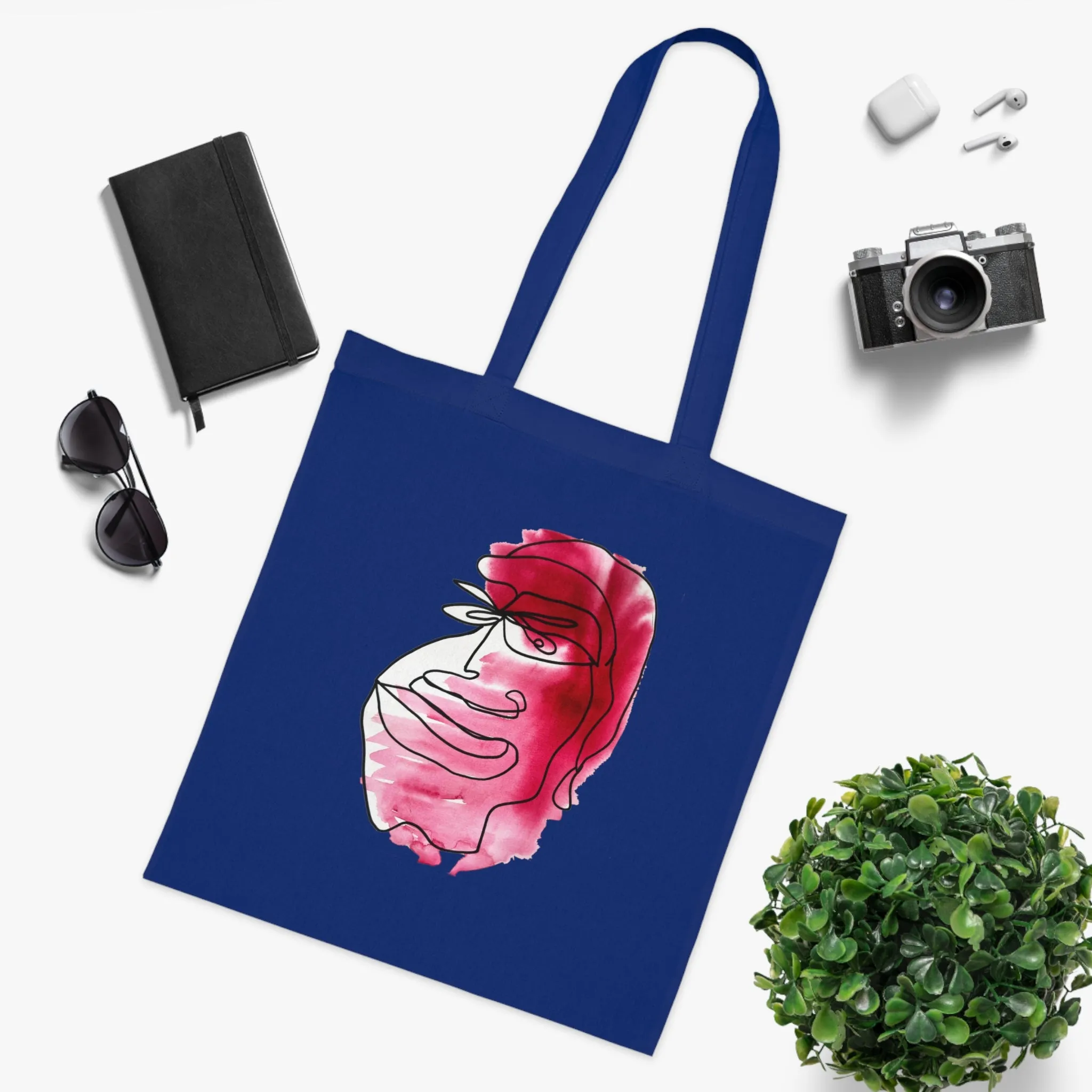 Heavy - Versatile 100% Cotton Tote: Vibrant Colors, Light & Practical
