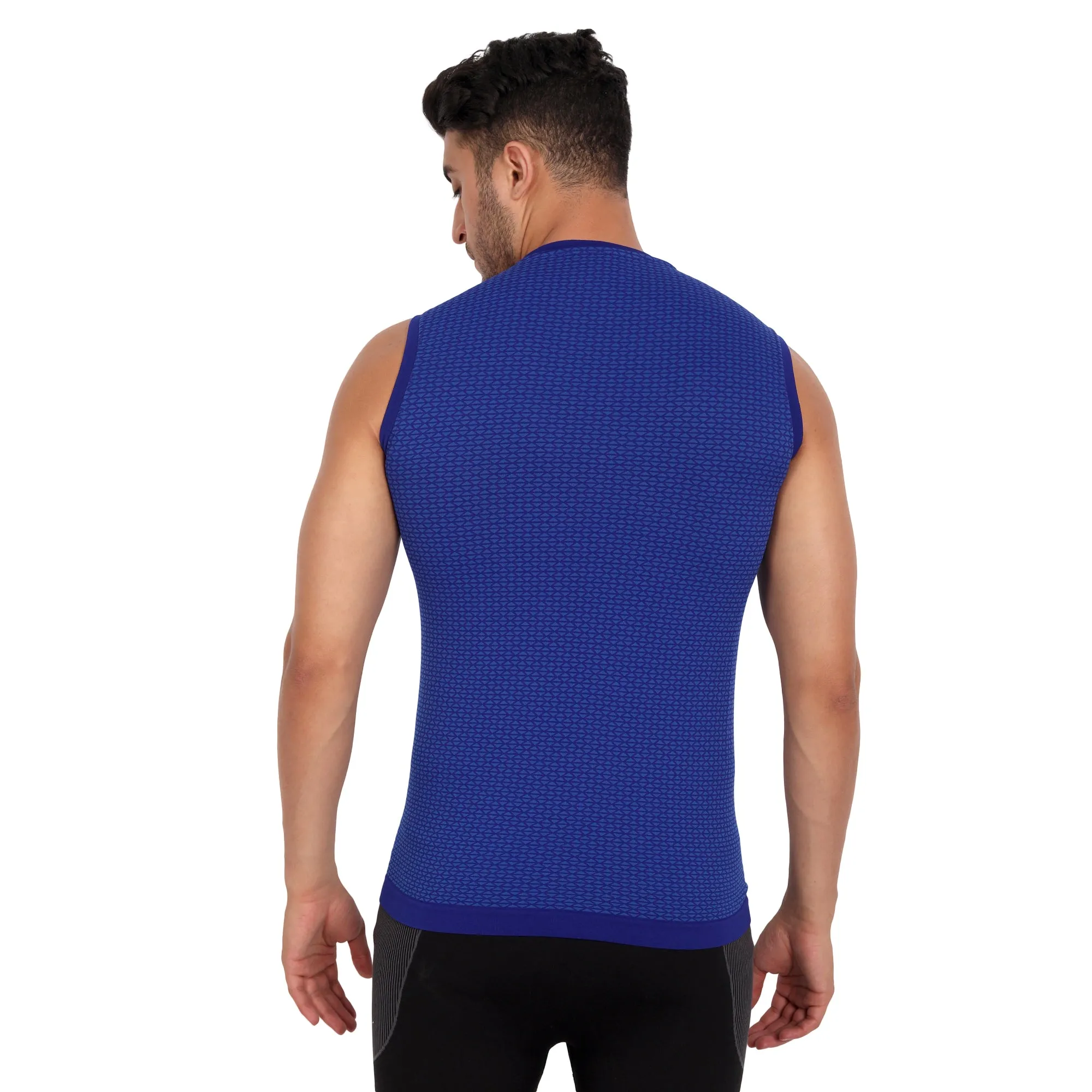 Heka Vest Mois Tech Sweat-Wicking & Dries Quick Training Vest - Midnight Blue