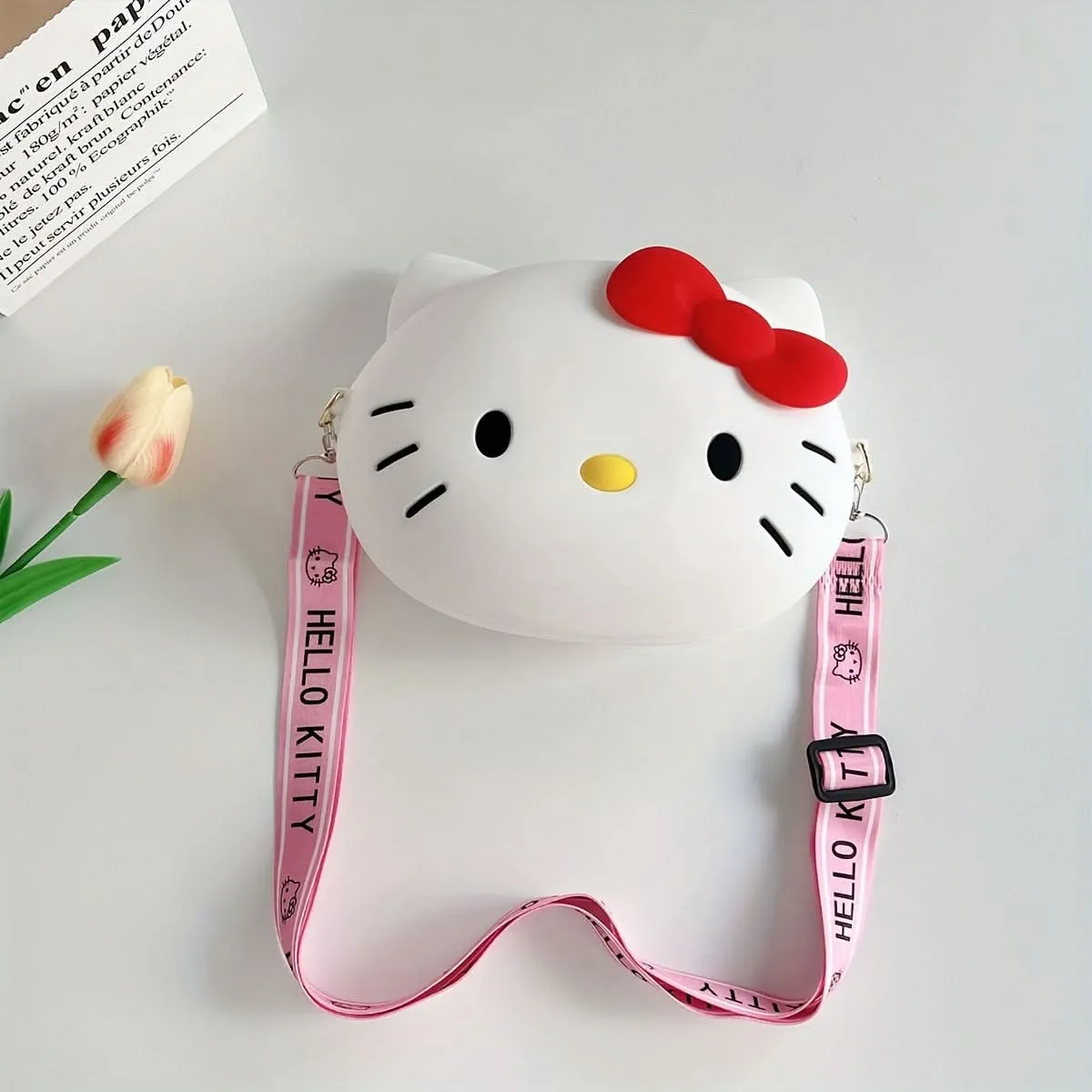 Hello Kitty Crossbody Bag for Girls - Lightweight