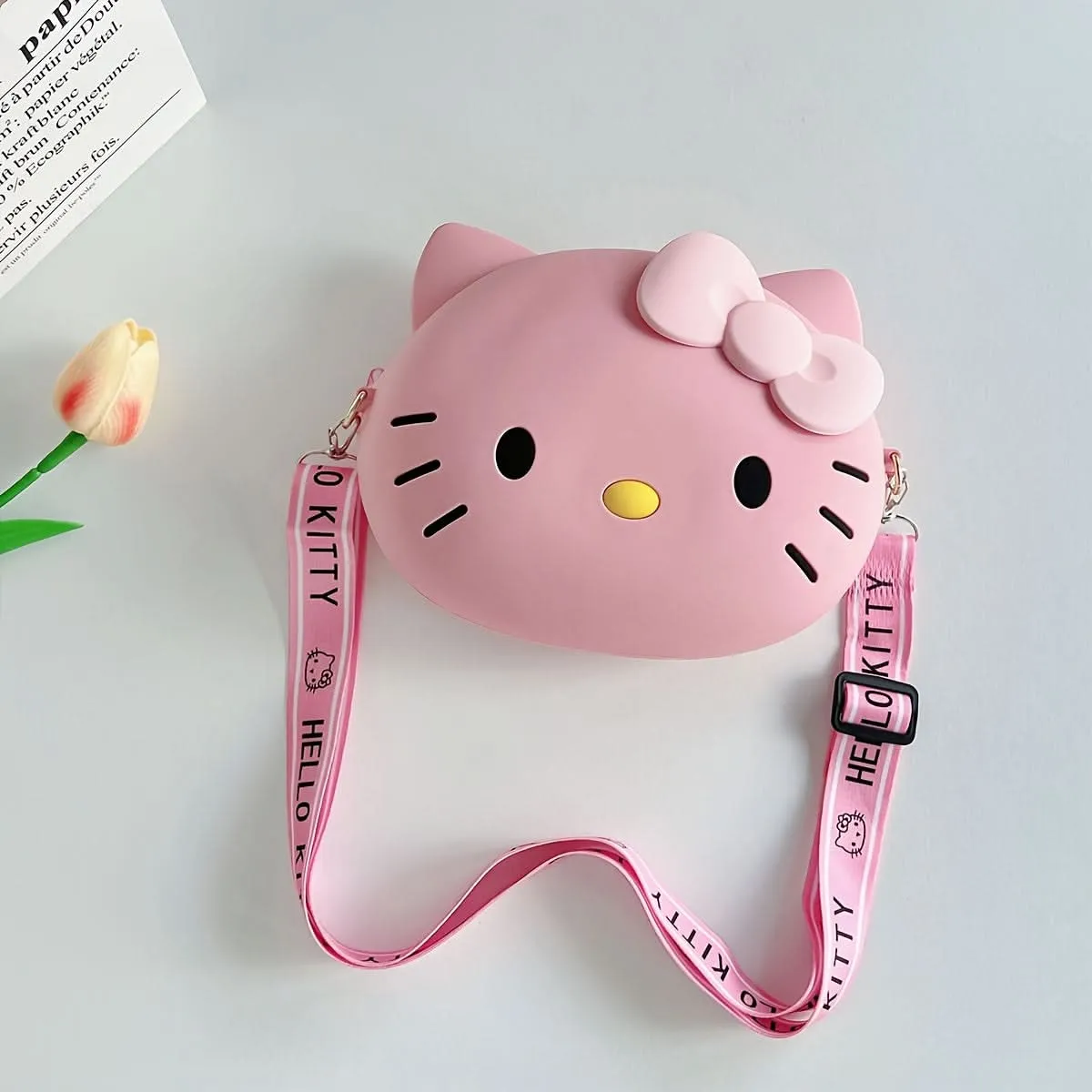 Hello Kitty Crossbody Bag for Girls - Lightweight