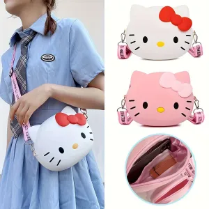Hello Kitty Crossbody Bag for Girls - Lightweight