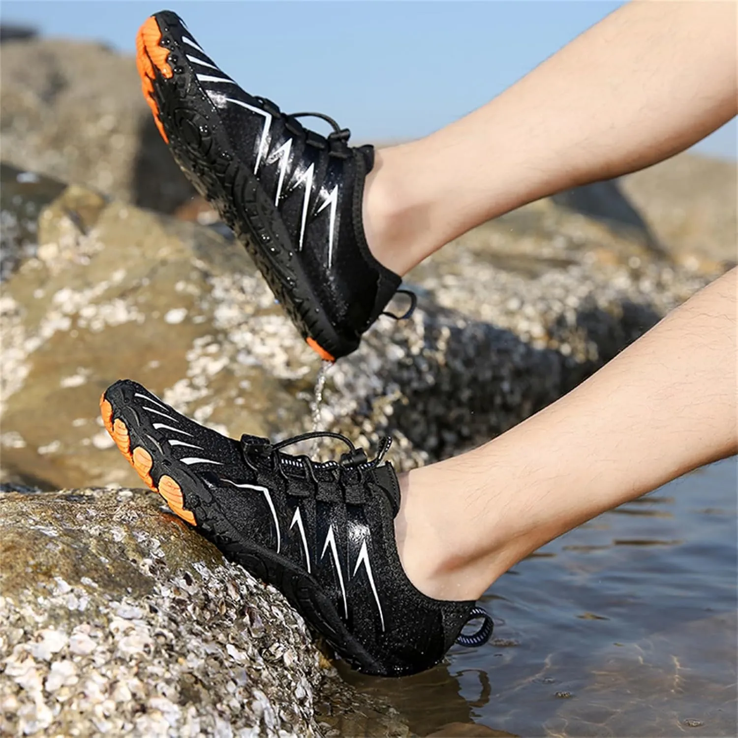 Hike Barefoot Shoes for Women Men Waterproof Trail Running Healthy & Non-Slip Barefoot Shoes