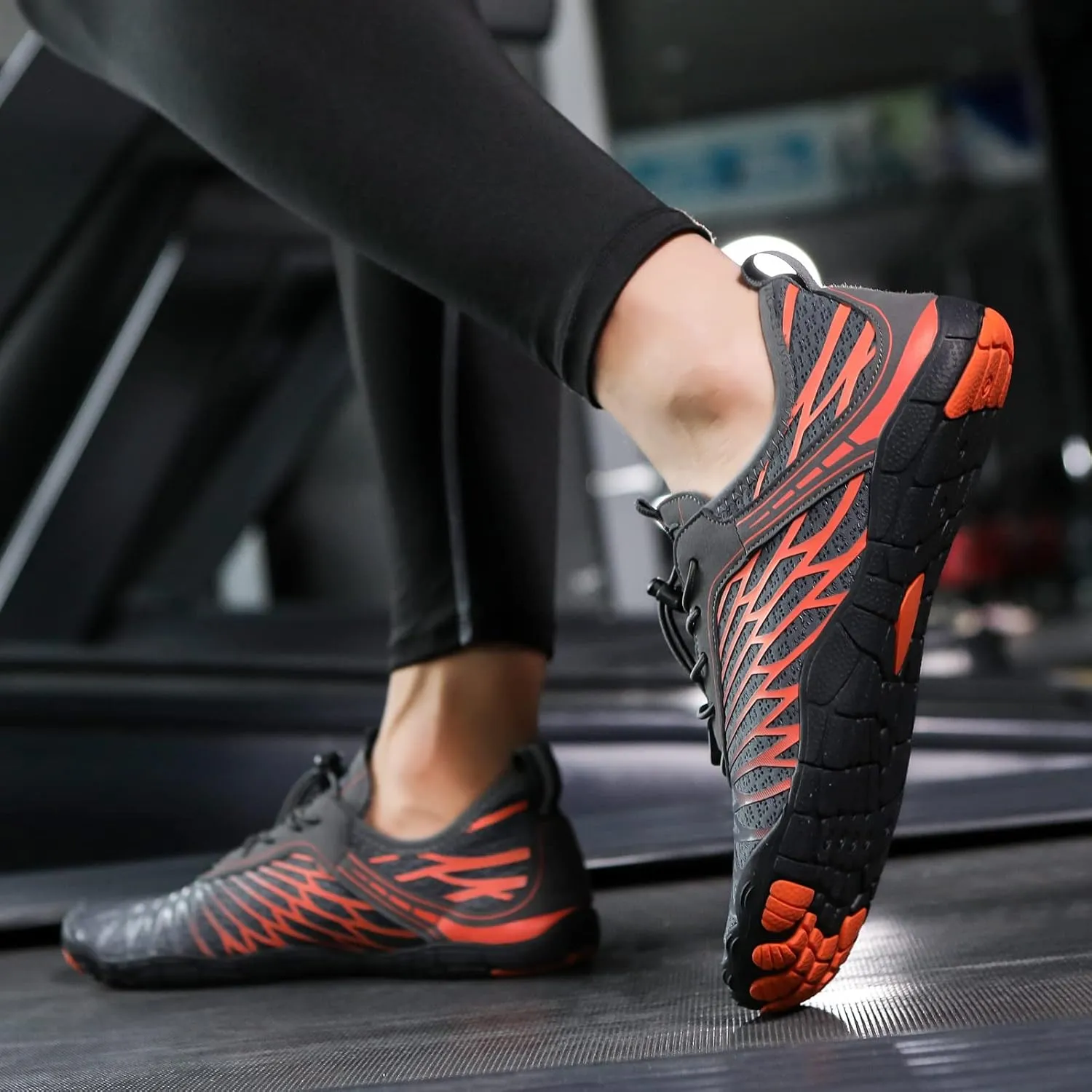 Hike Barefoot Shoes Womens Men,Unisex Barefoot Water Shoes Breathable, Anti-Slip Hiking Footwear for Athletic Wide Toe Shoe Footwear for Hiking, Walking, Running, Yoga, and Water Sports
