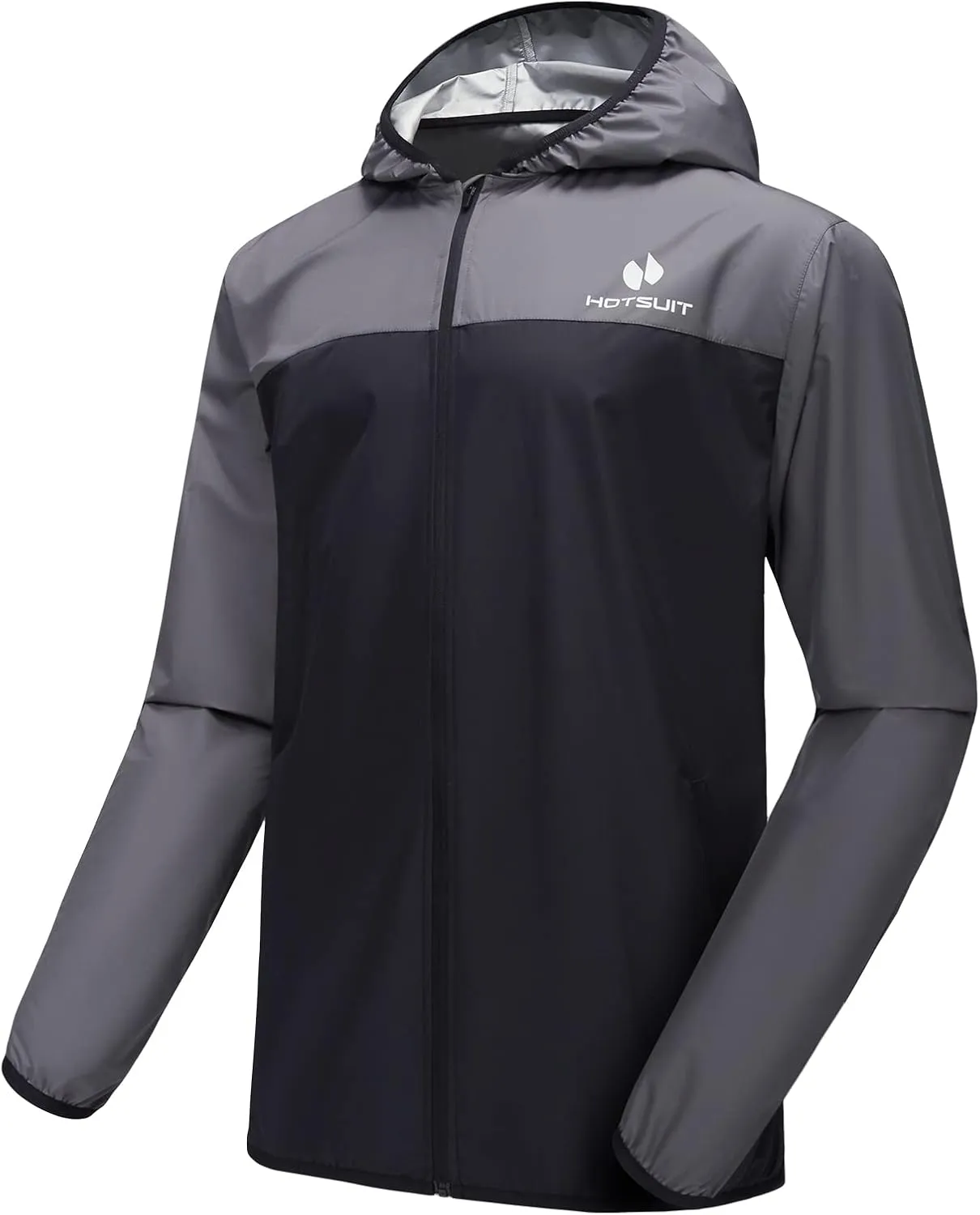 HOTSUIT Sauna Suit for Men Sweat Suits Gym Workout Exercise Sauna Jacket Pant Full Body