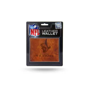 Houston Texans Nfl Manmade Leather Billfold