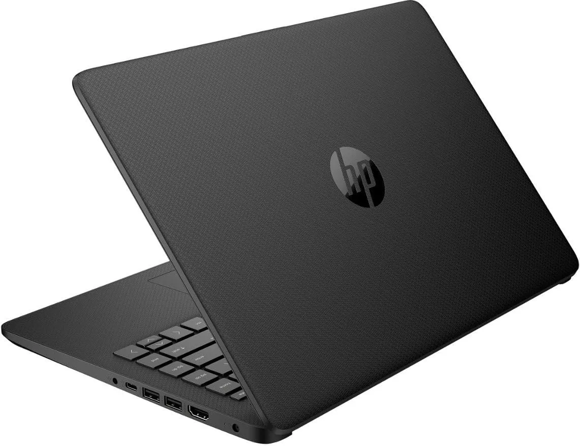 HP 14 Premium HD Portable Laptop Computer Students Business, Quad-Core Intel Celeron Processor, 16GB RAM, 256GB Storage(128GB eMMC 128GB Ghost Manta SD Card), 1 Year Office 365, HDMI, Win 11