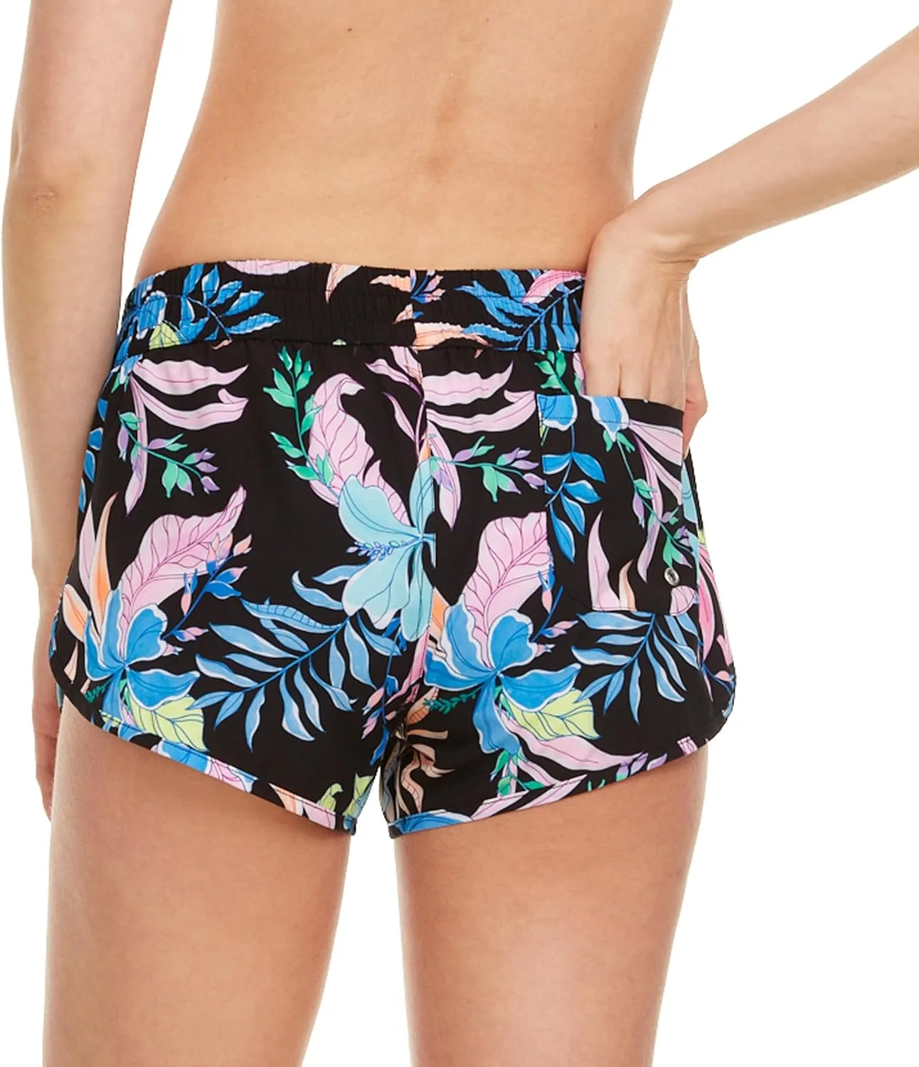 Hurley 3"/5" Swim Board Shorts for Women, Swim Shorts Women, Swimming Bottoms with Pockets
