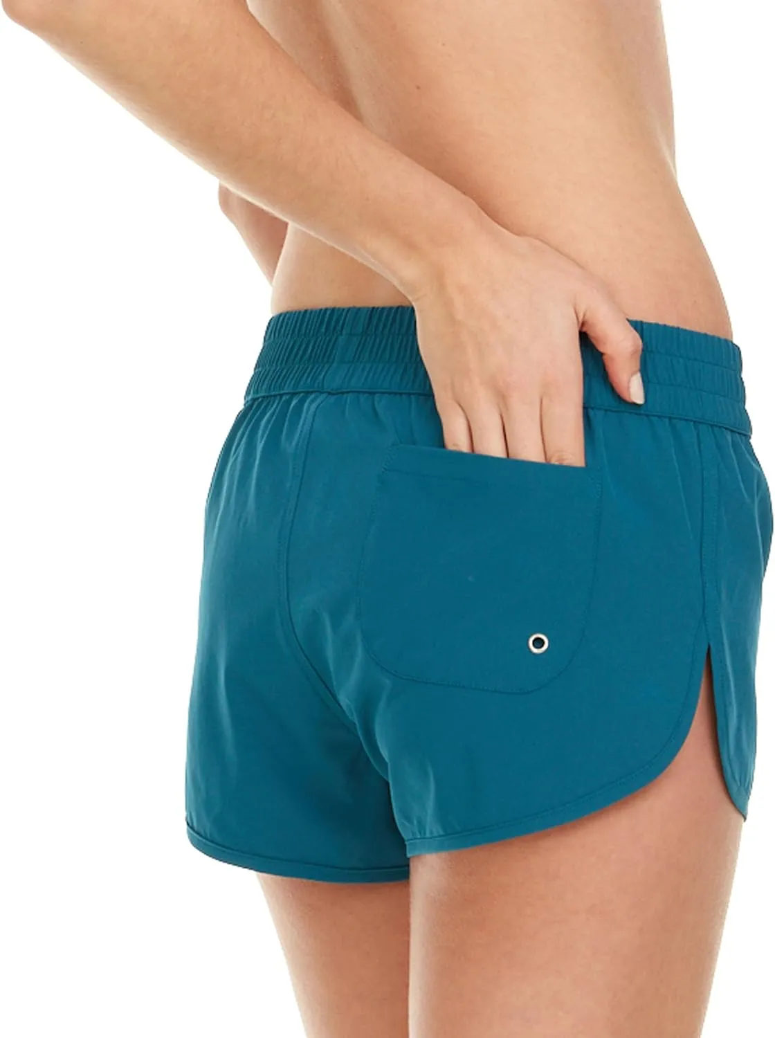 Hurley 3"/5" Swim Board Shorts for Women, Swim Shorts Women, Swimming Bottoms with Pockets