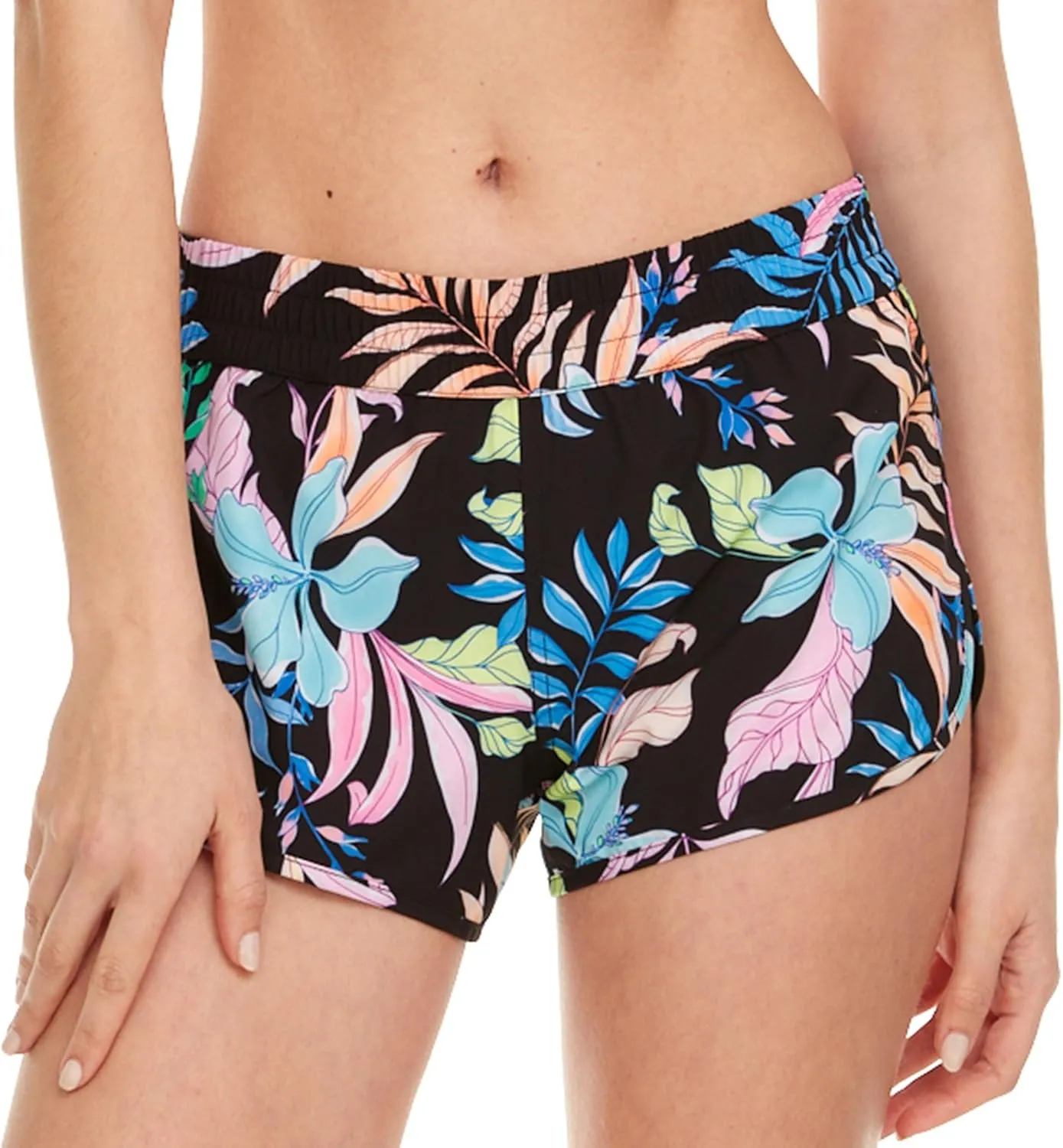 Hurley 3"/5" Swim Board Shorts for Women, Swim Shorts Women, Swimming Bottoms with Pockets
