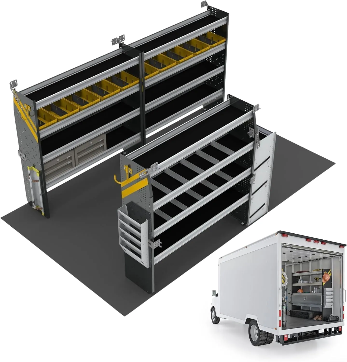 HVAC Package, Compatible with 14 ft. Box Truck, Trailer or Step Van, BTL-12
