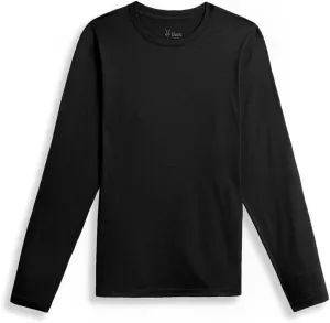 Ibex Men's Merino 24 Hour Long Sleeve Crew, Black, Medium