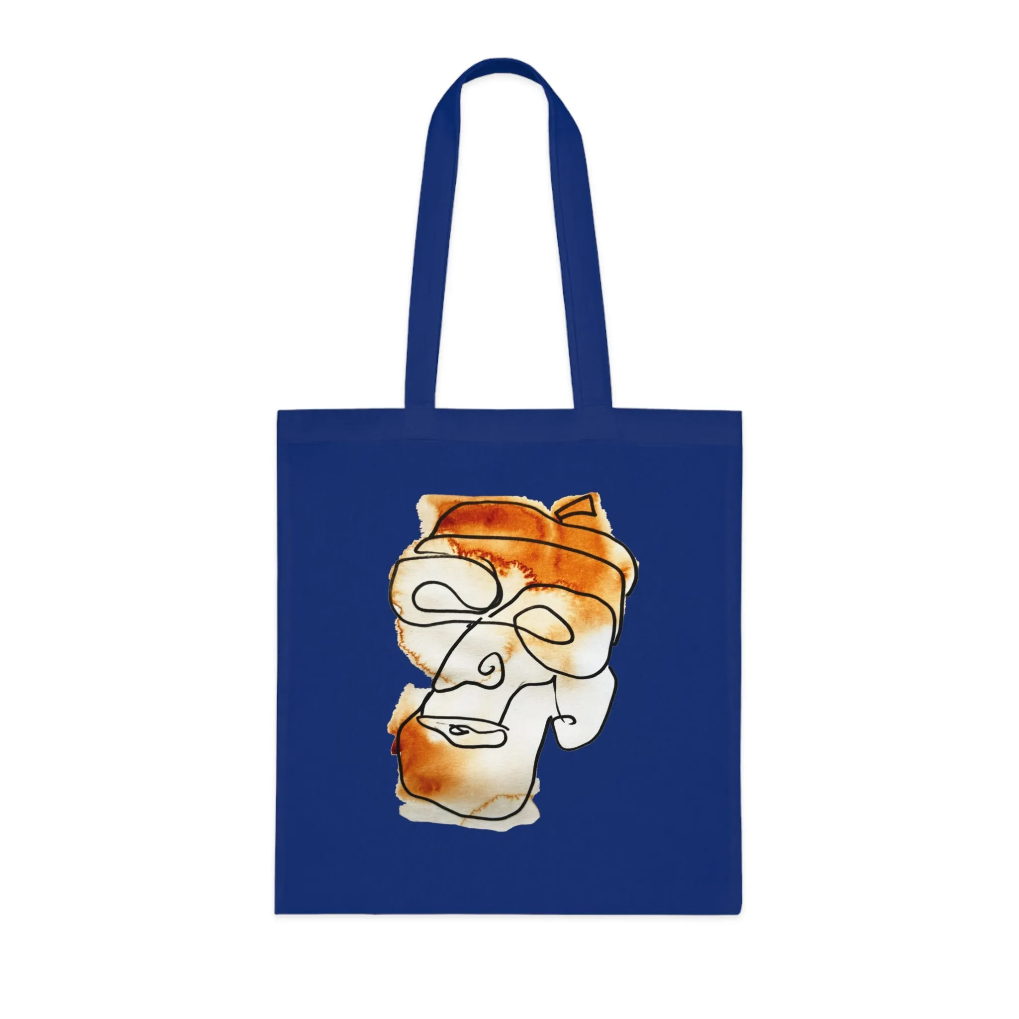 In the Future - Versatile 100% Cotton Tote: Vibrant Colors, Light & Practical
