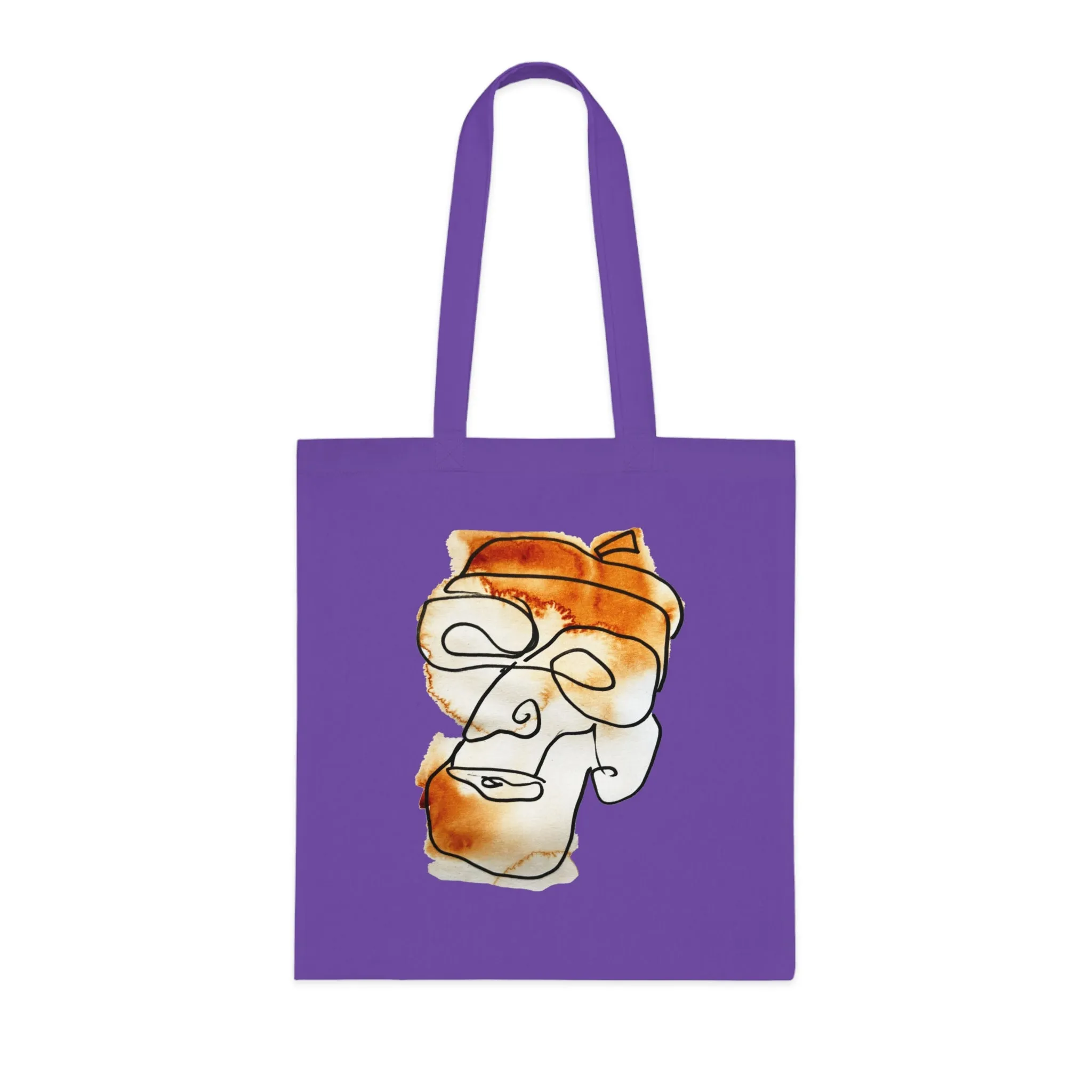 In the Future - Versatile 100% Cotton Tote: Vibrant Colors, Light & Practical
