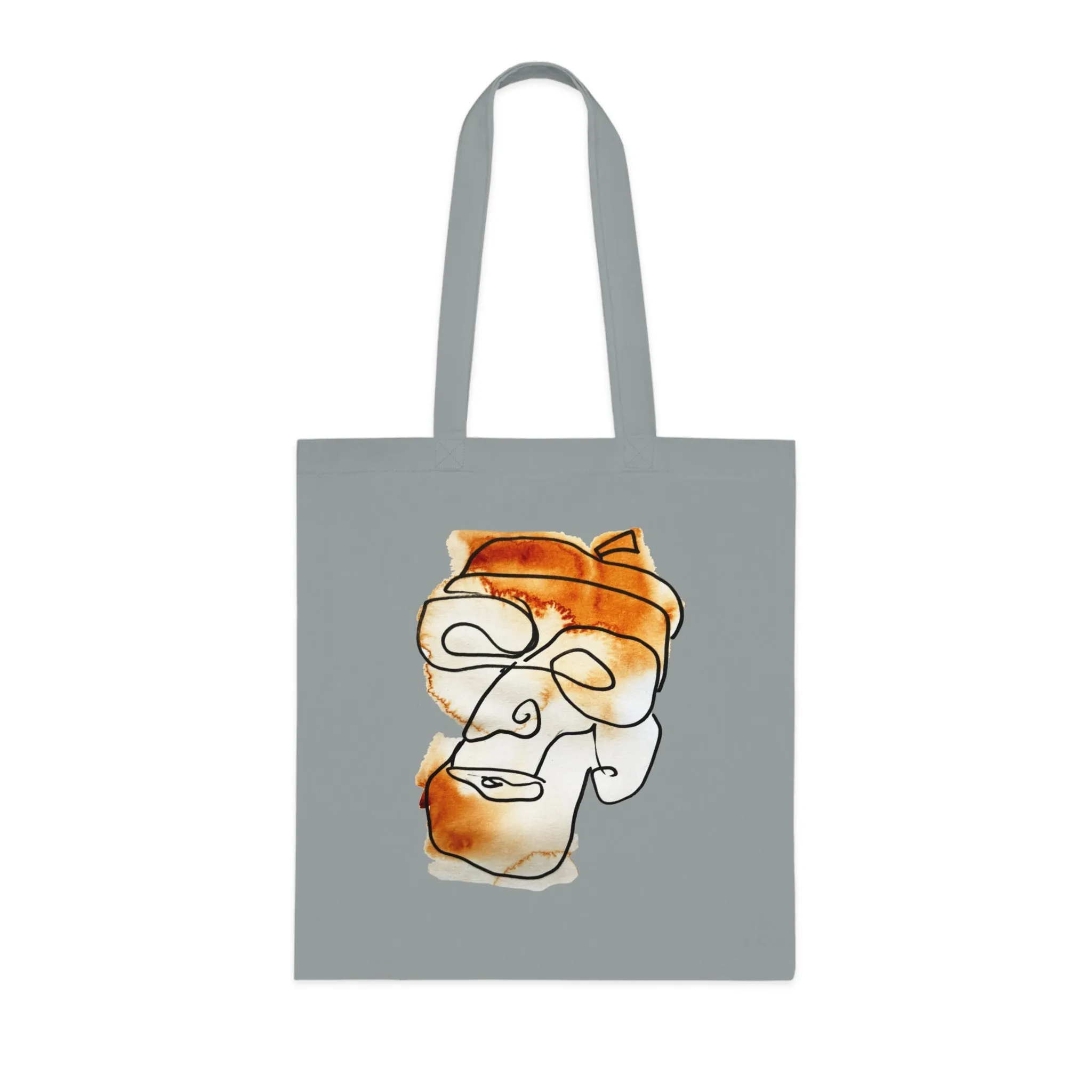 In the Future - Versatile 100% Cotton Tote: Vibrant Colors, Light & Practical