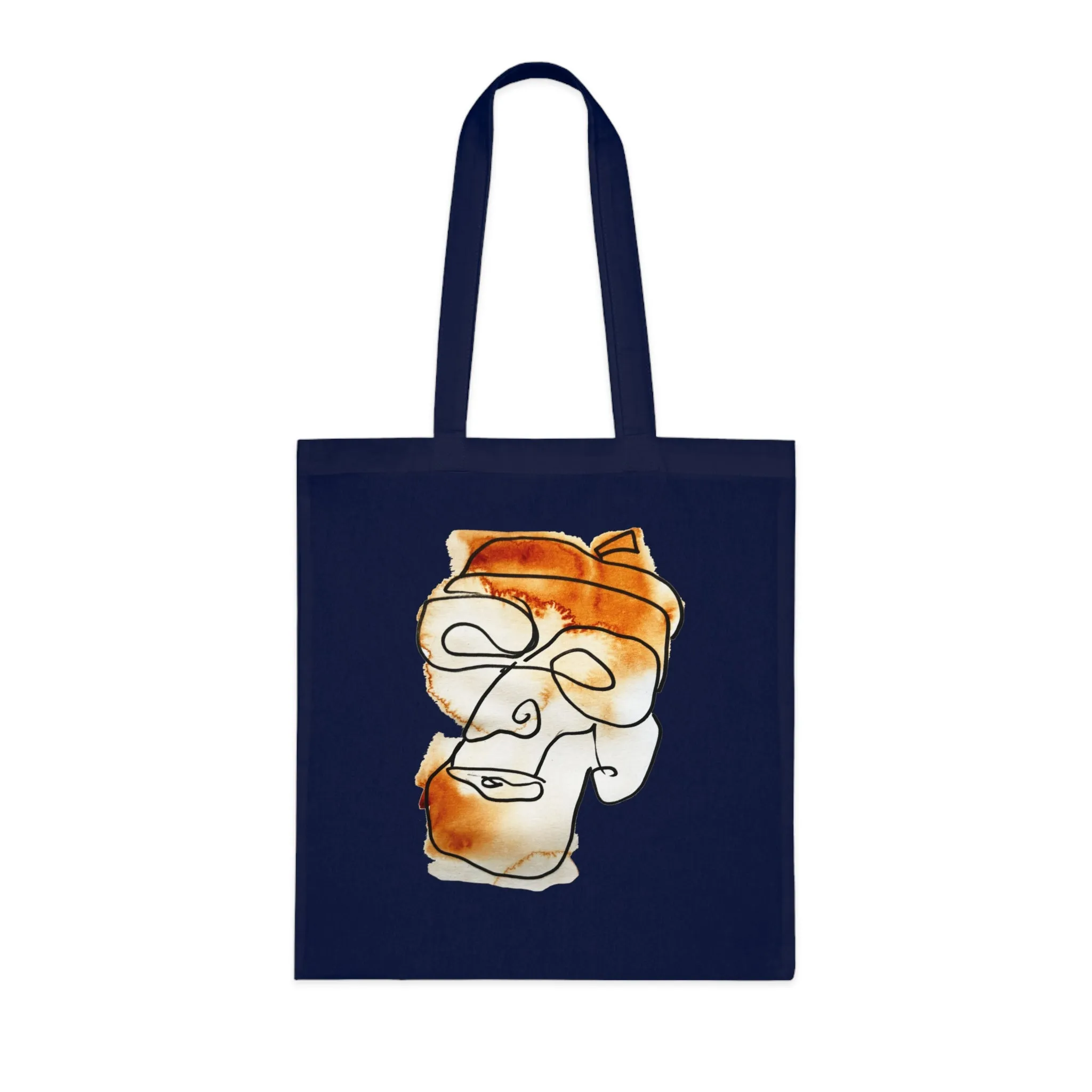 In the Future - Versatile 100% Cotton Tote: Vibrant Colors, Light & Practical