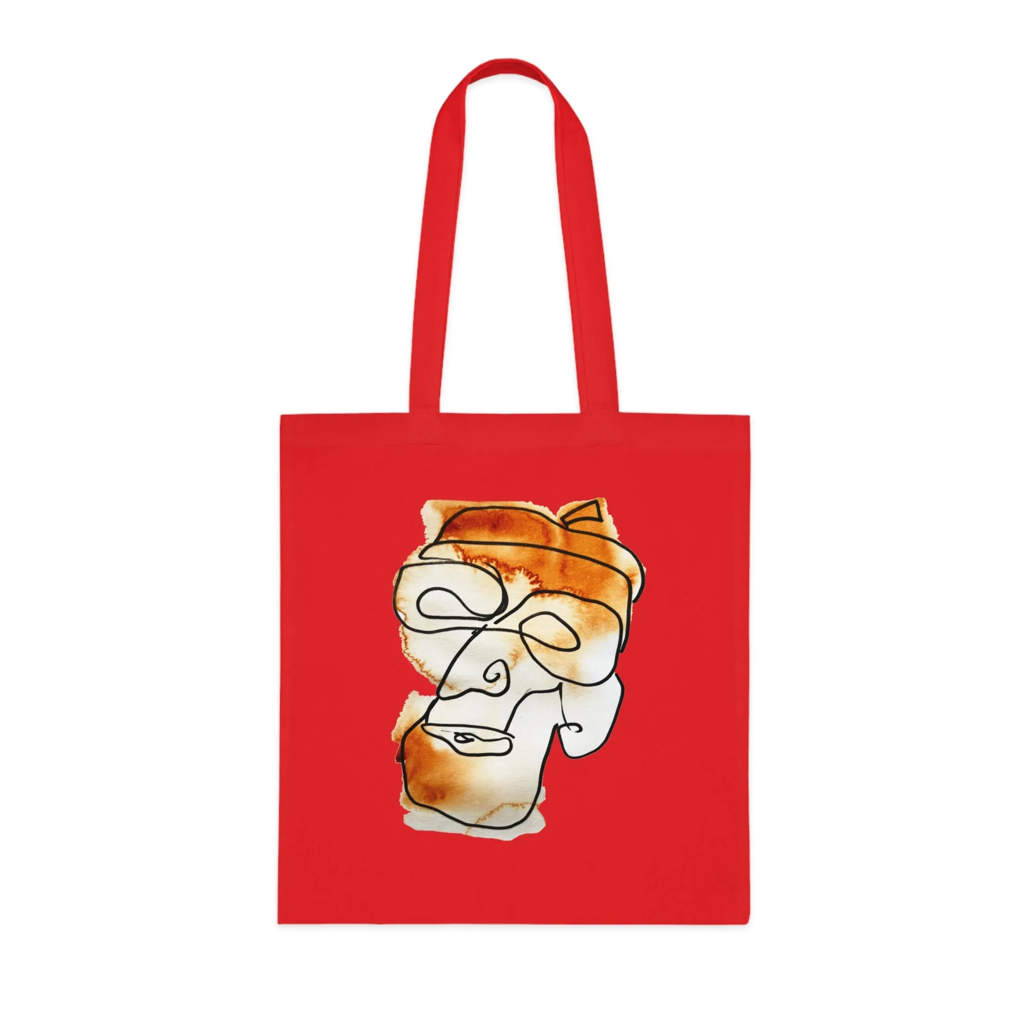 In the Future - Versatile 100% Cotton Tote: Vibrant Colors, Light & Practical