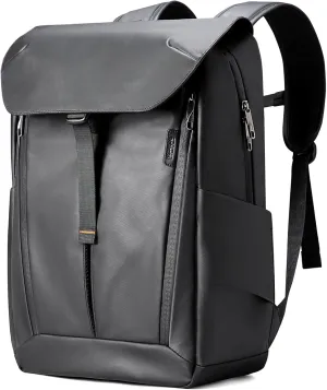 Inateck 23L Casual Travel Laptop Sports Backpack, Waterproof Daypack EDC Bag for Women, Men, Hiking, Outdoors, Business Trips, Compatible with 15-16 Inch Laptops, Black