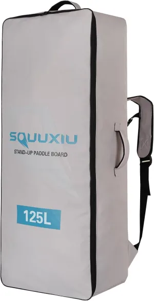 Inflatable Paddleboard Backpack 105L/125L Waterproof with Side Mesh Pocket  Buckle Strap, SUP Surfboard Bag Oxford Cloth Lightweight Paddle Board Backpack for Surfing Paddleboarding