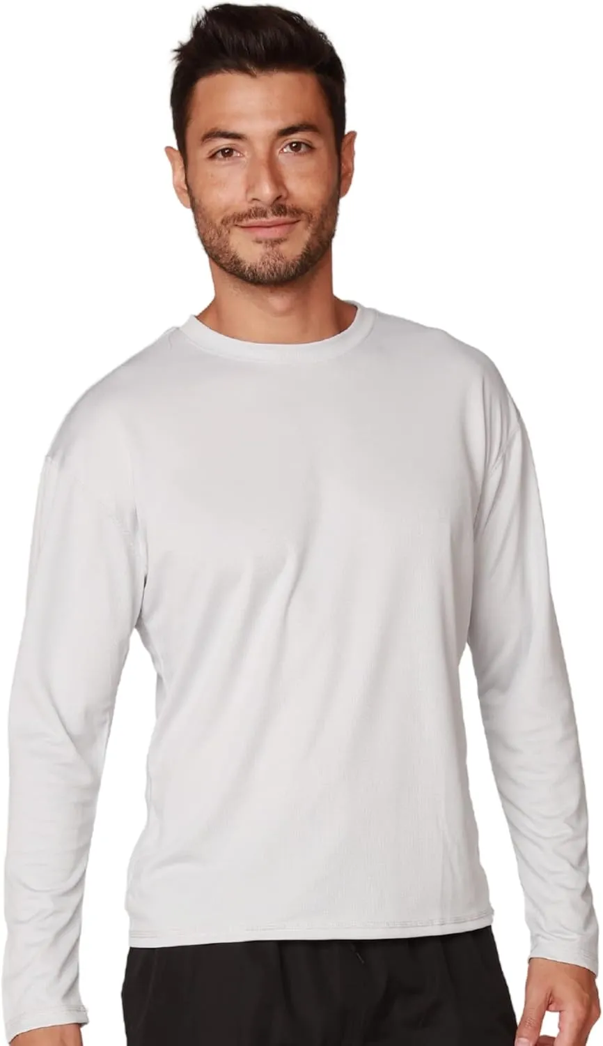 INGEAR Swim Shirts for Men UPF50  Sun Protection Shirts Mens Long Sleeve Mens Rash Guard