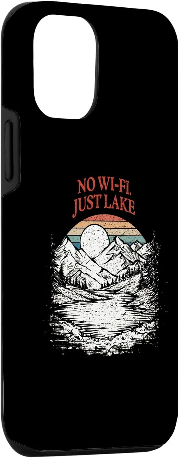 iPhone 13 No WiFi Just Lake Traveler Camping Exploration Camper Case