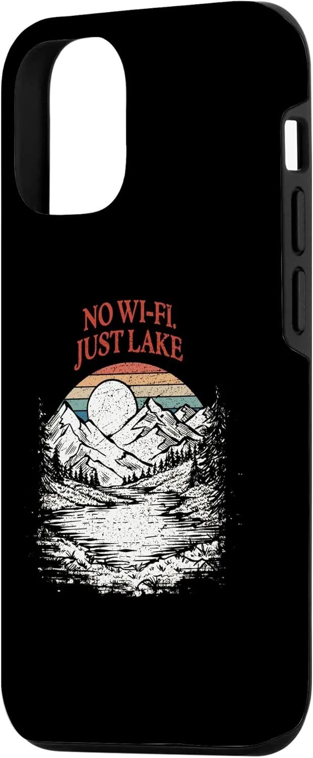 iPhone 13 No WiFi Just Lake Traveler Camping Exploration Camper Case