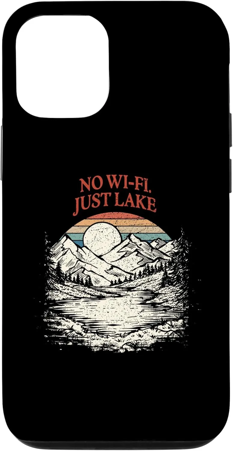 iPhone 13 No WiFi Just Lake Traveler Camping Exploration Camper Case