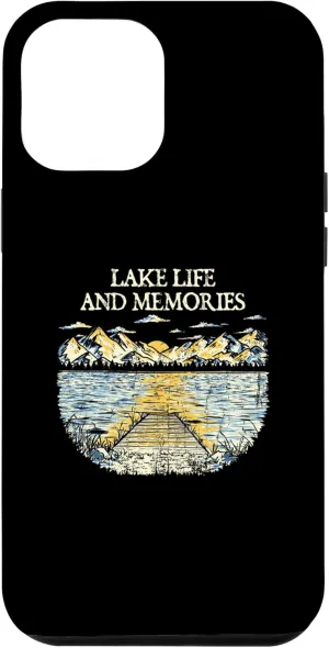 iPhone 13 Pro Max Lake Life and Memories Traveler Lakes Exploration Lagoon Case