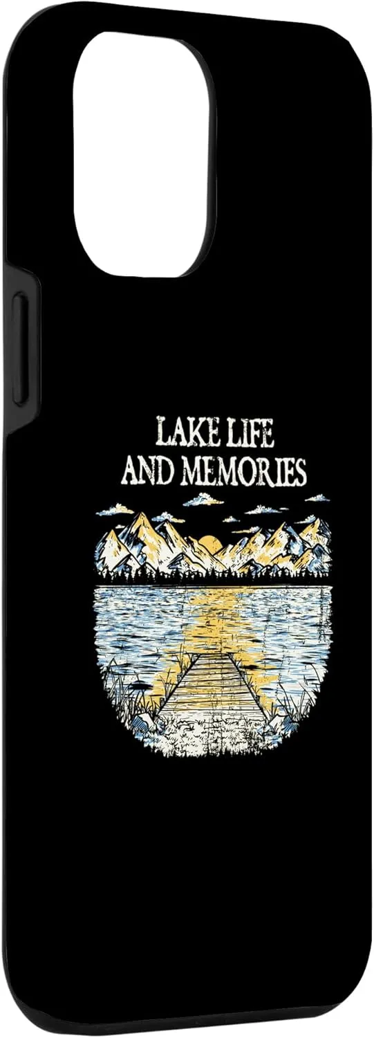 iPhone 13 Pro Max Lake Life and Memories Traveler Lakes Exploration Lagoon Case