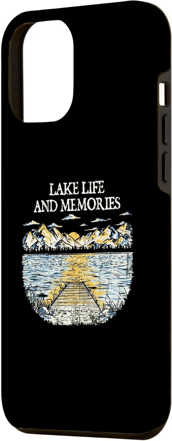 iPhone 13 Pro Max Lake Life and Memories Traveler Lakes Exploration Lagoon Case